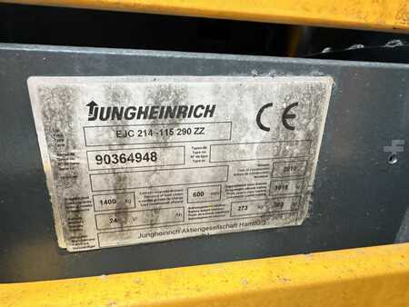 Wózek wysokiego podnoszenia 2010  Jungheinrich EJC 214 Baujahr 2010 Stunden 4022/ Akku 2021 (5)
