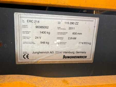 Pinontavaunu 2011  Jungheinrich ERC 214 Baujahr 2011  Stunden  5167 Akku Bj 2019 (4)