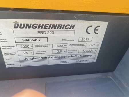 Pinontavaunu 2013  Jungheinrich ERD 220 Baujahr 2013 HH 1660  Stunden 8285 Akku 2016 (4) 