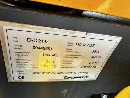 Apilador eléctrico 2014  Jungheinrich ERC 214z Baujahr 2014 HH 4,69M Triplex/ Initialhub (5)