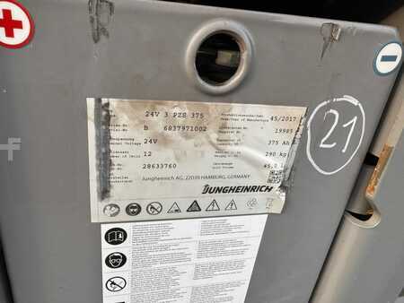 Magasemelésű béka 2017  Jungheinrich ERD 220 Baujahr 2015 HH 2100 Akku 2017 (7)