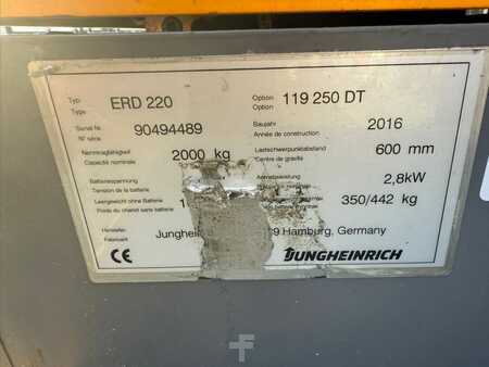 Magasemelésű béka 2016  Jungheinrich ERD 220 Baujahr 2016/HH 2500 /Akku 2018 (7)