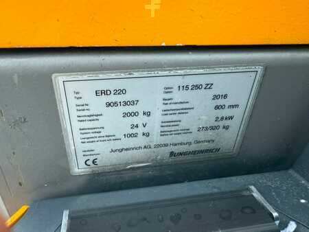 Magasemelésű béka 2016  Jungheinrich ERD 220 Baujahr 2016/HH 2,5M /Akku 2019 / Initialhub (8)