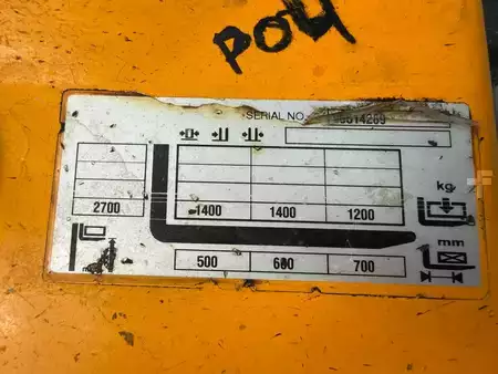 Hochhubwagen 2016  Jungheinrich EJC 214 Baujahr 2016 HH 2700 MIt Waage (5)
