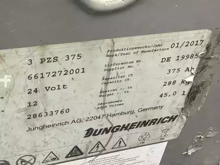 Hochhubwagen 2016  Jungheinrich EJC 214 Baujahr 2016 HH 2700 MIt Waage (10)