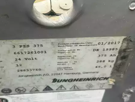 Hochhubwagen 2016  Jungheinrich EJC 214 Baujahr 2016 HH 2700 MIt Waage (10)