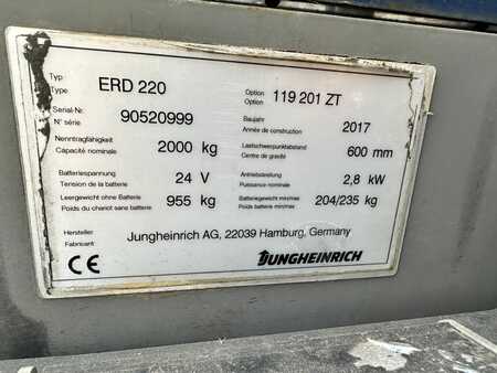 Jungheinrich ERD 220 Baujahr 2017 HH 2100 Akku 2019