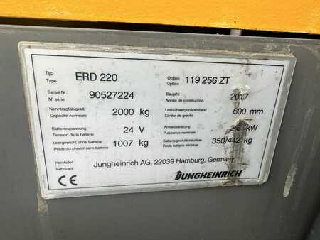 Apilador eléctrico 2017  Jungheinrich ERD 220 Baujahr 2017 Stunden 10265 Akku 2017 (4) 