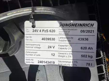 Horizontal-Kommissionierer 2017  Jungheinrich ECE 225 Baujahr 2017 Stunden 2989  Akku 2021 (8)