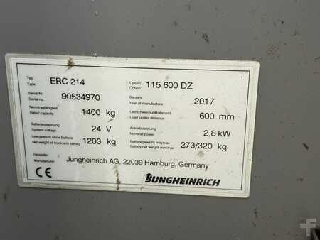 Pinontavaunu 2017  Jungheinrich ERC 214 Baujahr 2017 HH 6000 Top Zustand (8)