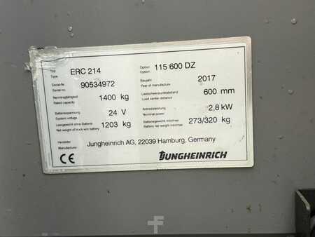 Pinontavaunu 2017  Jungheinrich ERC 214 Baujahr 2017 HH 6000 Top Zustand (5)