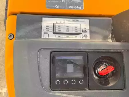 Ruční vysokozdvižný vozík 2017  Jungheinrich ERC 216z Baujahr 2017 / HH 6000 /  Akku 2021 (6)