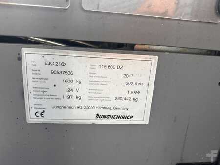 Hochhubwagen 2017  Jungheinrich EJC 216z Baujahr 2017/ TRIPLEX 6 M / Initialhub (6)