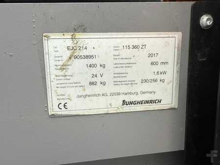 Stapelaars 2017  Jungheinrich EJC 214 Baujahr 2017 Stunden 2887 Ladegerät Integriert (4)