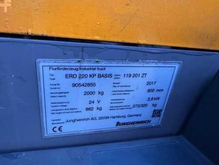 Magasemelésű béka 2017  Jungheinrich ERD 220 Baujahr 2017 HH 2,1M / Akku 2022 /Initialhub (5)