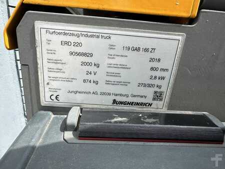Apilador eléctrico 2018  Jungheinrich ERD 220 Baujahr 2018 HH 1,66M / Top Zustand  (4)