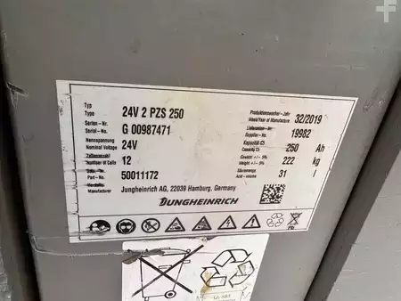 Apilador eléctrico 2019  Jungheinrich EJD 220 Baujahr 2019 /HH 2,1M/  Akku 2019 (4)