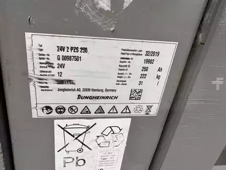 Apilador eléctrico 2019  Jungheinrich EJD 220 Baujahr 2019 Stunden 4275 HH 2,1M (7)