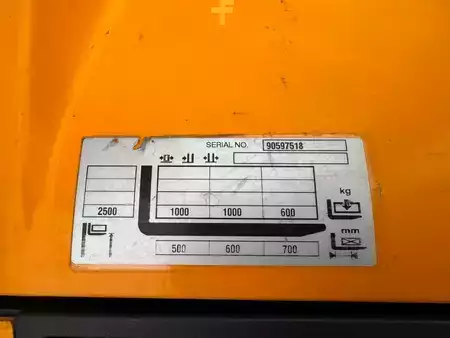 Ledestabler 2019  Jungheinrich EJC 110 Baujahr 2019 HH 2,5M /475 Std./ NEUWERTIG (6)