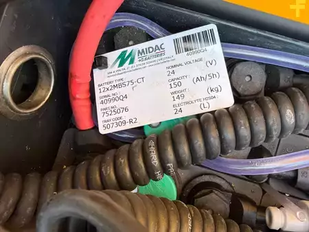 Stapelaars 2020  Jungheinrich EMD 118 Baujahr 2020 Stunden 910 Akku 2026 (9)