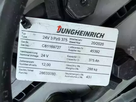 Hochhubwagen 2020  Jungheinrich EJC 214 Baujahr 2020 HH 3600 Akku 2020 (7)