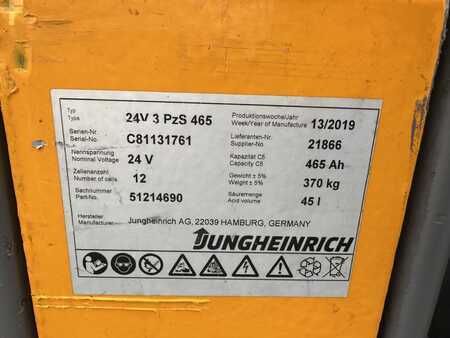 Horizontal Order Pickers 2020  Jungheinrich ECE 225 Baujahr 2020/  Stunden 2572/ Forks 2,4M (4)