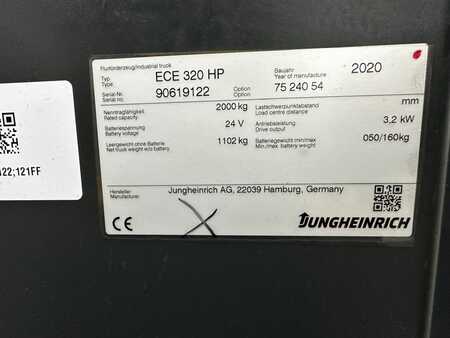 Horizontální vychystávací vozík 2017  Jungheinrich ECE 320 HP Baujahr 2020 / Stunden 14212x vorhanden (4)