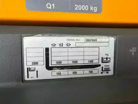 Pallet Stackers 2021  Jungheinrich ERC 216z Baujahr 2021  Stunden 1237 Akku 2021 (5)