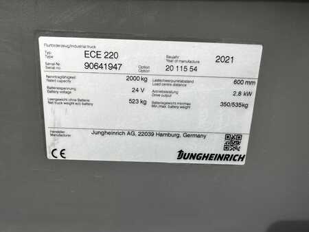 Préparateur de commande horizontal 2021  Jungheinrich ECE 220 Baujahr 2021 NEUWERTIG / 40 X VORHANDEN (6)