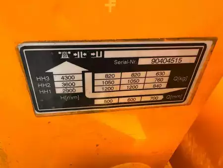 Reach Trucks 2011  Jungheinrich ETV 114 Baujahr 2011 / Stunden 5234 /HH 5,3M (10)
