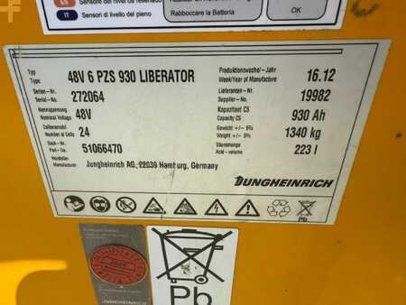 Skyvemast 2012  Jungheinrich ETV 325 Baujahr 2012 / HH 8420 Akku 2012 (7)