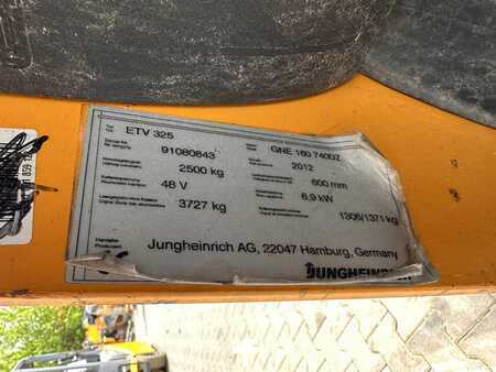 Skyvemast 2012  Jungheinrich ETV 325 Baujahr 2012 / HH 7,40M Defekt/ Ersatzteilträger (5)
