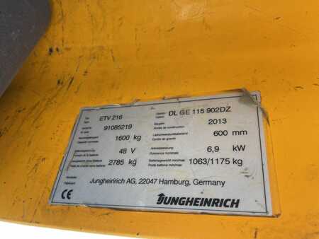 Schubmaststapler 2014  Jungheinrich ETV 216 Baujahr 2013 / Stunden 6190 / HH 9,02M Akku 2020 (6)