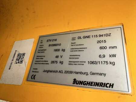 Schubmaststapler 2015  Jungheinrich ETV 214 Baujahr 2015 / Stunden 7542  / HH 9410  (6) 