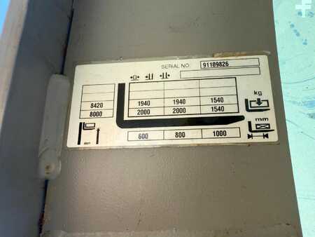 Skyvemast 2016  Jungheinrich ETV 325 Baujahr 2016 / HH 8420 Akku 2016 (8)