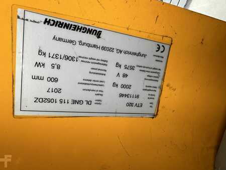 Tolóoszlopos targonca 2017  Jungheinrich ETV 320 Baujahr 2017 / HH 10,52M / 10 x Vorhanden  (10)