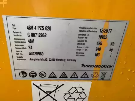Reach Trucks 2017  Jungheinrich ETV C 16 Baujahr 2017 /Stunden 919  / HH 5,72M/ TOP CONDITION (9)