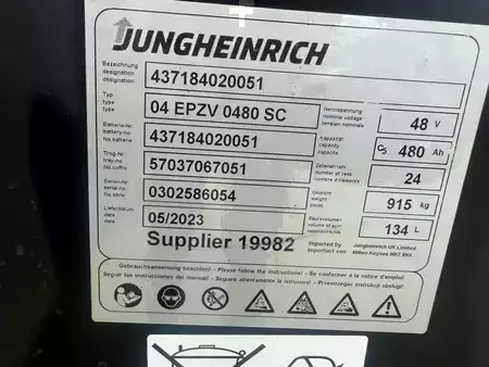 Schubmaststapler 2017  Jungheinrich ETV 214 Baujahr 2017/Akku 2023 Kamera Waage (10)