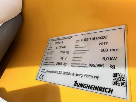 Chariot à mât rétractable 2017  Jungheinrich ETV 216 Baujahr 2017/ HH 6500 Stunden 1347 (8)