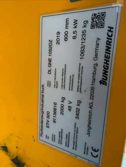 Retraky 2019  Jungheinrich ETV 320 Baujahr 2019 Hubhöhe  10520 Kamera (7)