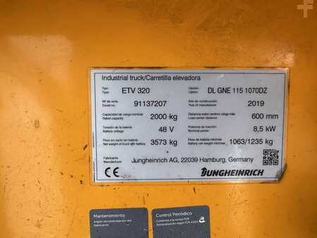 Reach Trucks 2019  Jungheinrich ETV 320 Baujahr 2019 / Akku 2019 / HH 10,70 Meter (6)