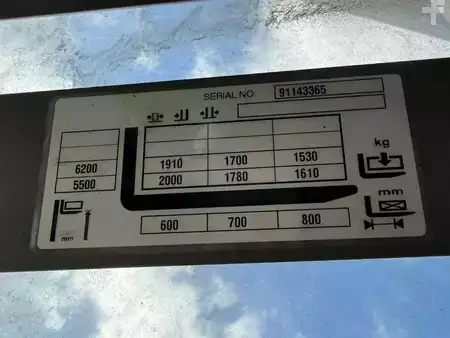 Työntömastotrukki 2020  Jungheinrich ETV 320 Baujahr 2020 Hubhöhe 6200 stunden 5196 (8)
