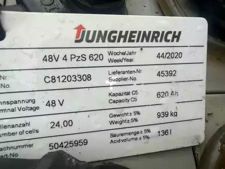Retraky 2020  Jungheinrich ETV 214 Baujahr 2020 / Stunden 8757 HH 6800 (8)