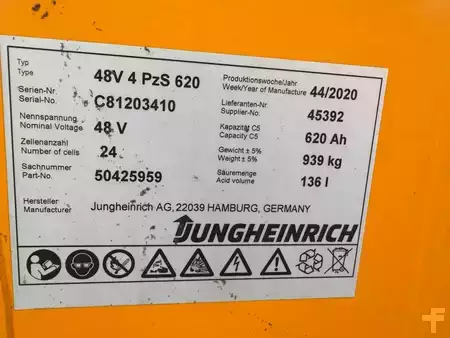 Carrelli retrattili 2020  Jungheinrich ETV 214 Baujahr 2020 / Stunden 9371 HH 6800 (8)