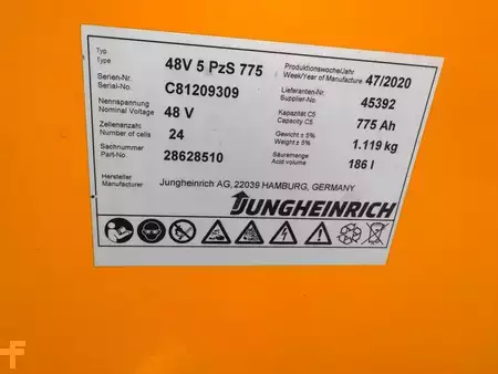 Schubmaststapler 2020  Jungheinrich ETM 214 Baujahr 2020 / HH 6800 TOP ZUSTAND (8)