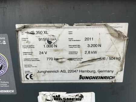 Schlepper 2012  Jungheinrich EZS 350 XL Baujahr 2011 Stunden 8662 Akku 2018  (4)