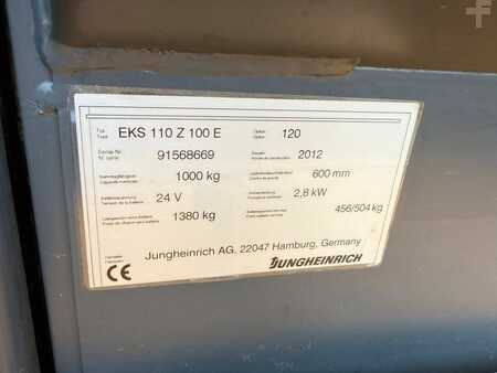 Vertikální vychystávací vozík 2012  Jungheinrich EKS 110 Baujahr 2016 / HH 1800 / Stunden 3174 (6)