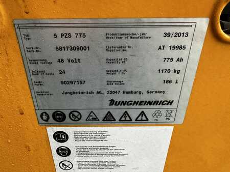 Työntömastotrukki 2013  Jungheinrich ETV 214 Baujahr 2013 / Stunden 3755/ Kühlhausaufsführung (9) 