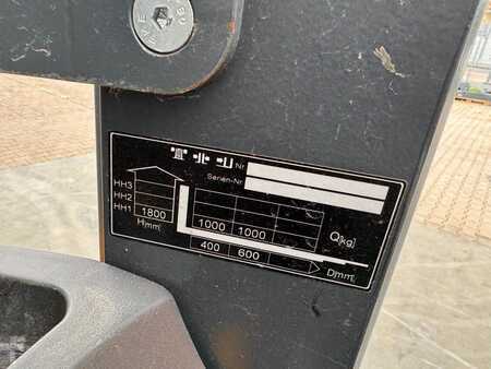 Vertikální vychystávací vozík 2015  Jungheinrich EKS 110 Baujahr 2014 / HH 1800 / Stunden 5284 (8)