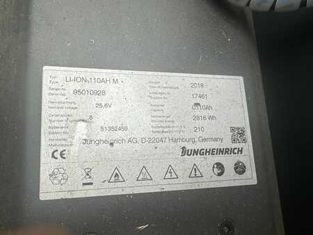 Ruční vysokozdvižný vozík 2018  Jungheinrich EJC 216 Baujahr 2018 Stunden 1052 / TRIPLEX / NEUWERTIG (10)